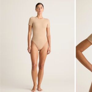 Quince Second Skin Bodysuit - Beige